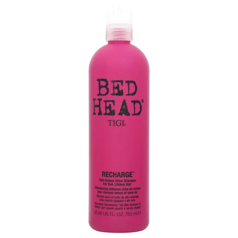 Tigi Bed Head Recharge High-Octane Shine Shampoo by TIGI for Unisex - 25.36 oz Shampoo