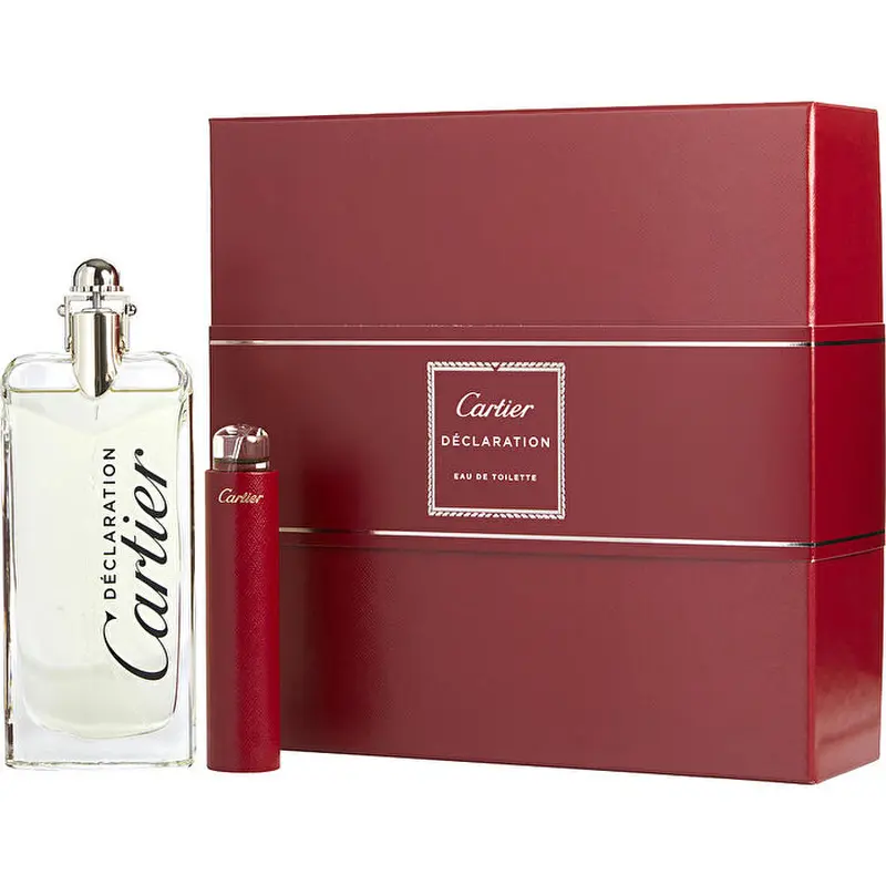 Cartier Declaration Eau De Toilette Spray 100ml/3.3oz & Eau De Toilette Travel Spray 15ml/0.5oz
