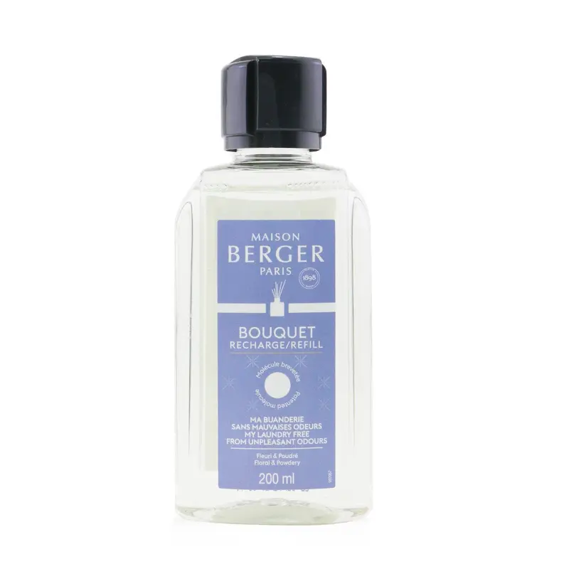 Lampe Berger (Maison Berger Paris) Functional Bouquet Refill - My Laundry Free From Unpleasant Odours (Floral & Powdery)  400ml