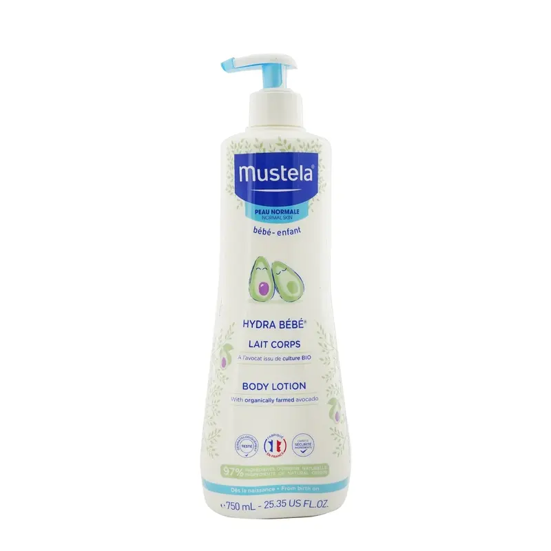 Mustela Hydra-Bebe Body Lotion - Normal Skin (Packaging Slightly Damaged)  750ml/25.35oz