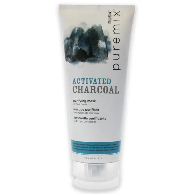 Rusk Puremix Activated Charcoal Purifying Mask by Rusk for Unisex - 6 oz Mask