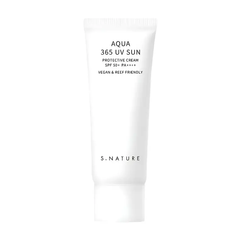 S.NATURE Aqua 365 UV Sun Protective Cream 40ml SPF50+ PA++++ Vegan & Reef Friendly