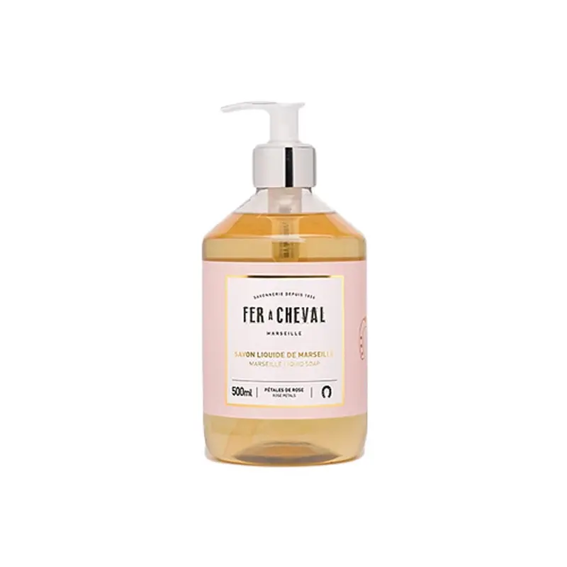 FER A CHEVAL MARSEILLE LIQUID SOAP ROSE PETALS  ROSE PETALS