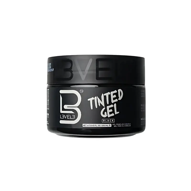 Level3 Black Tinted Hair Gel - 8.45 oz