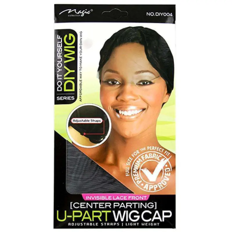 Magic Collection DIY Series Invisible Lace Front Center Parting U-Part Wig Cap DIY004