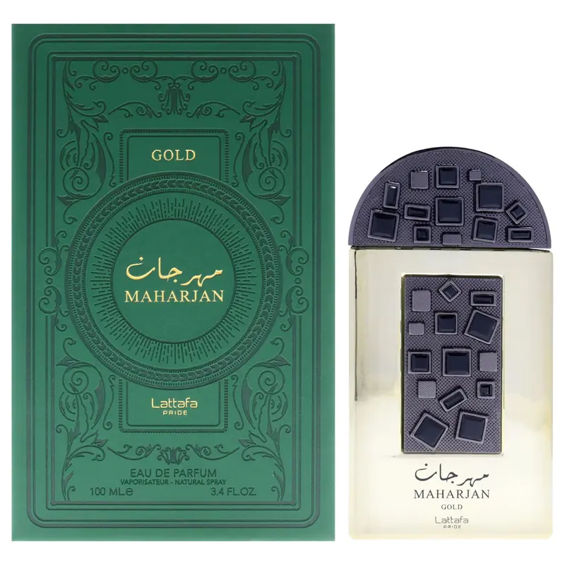 Lattafa Pride Maharjan Gold by Lattafa for Women - 3.4 oz EDP Spray