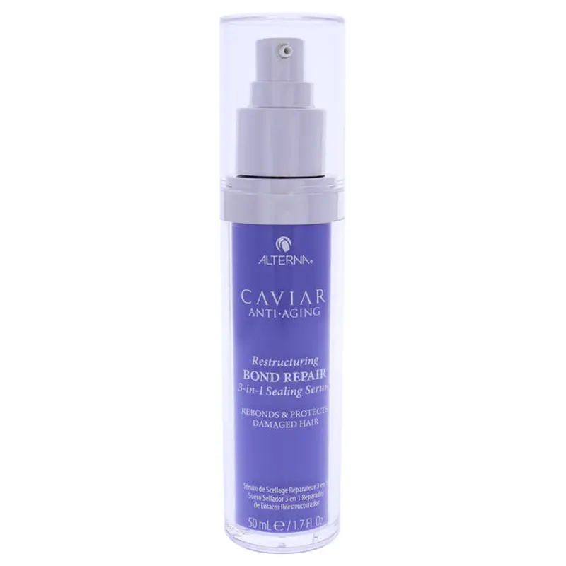 Alterna Caviar Anti-Aging Restructuring Bond Repair 3-In-1 Sealing Serum by Alterna for Unisex - 1.7 oz Serum