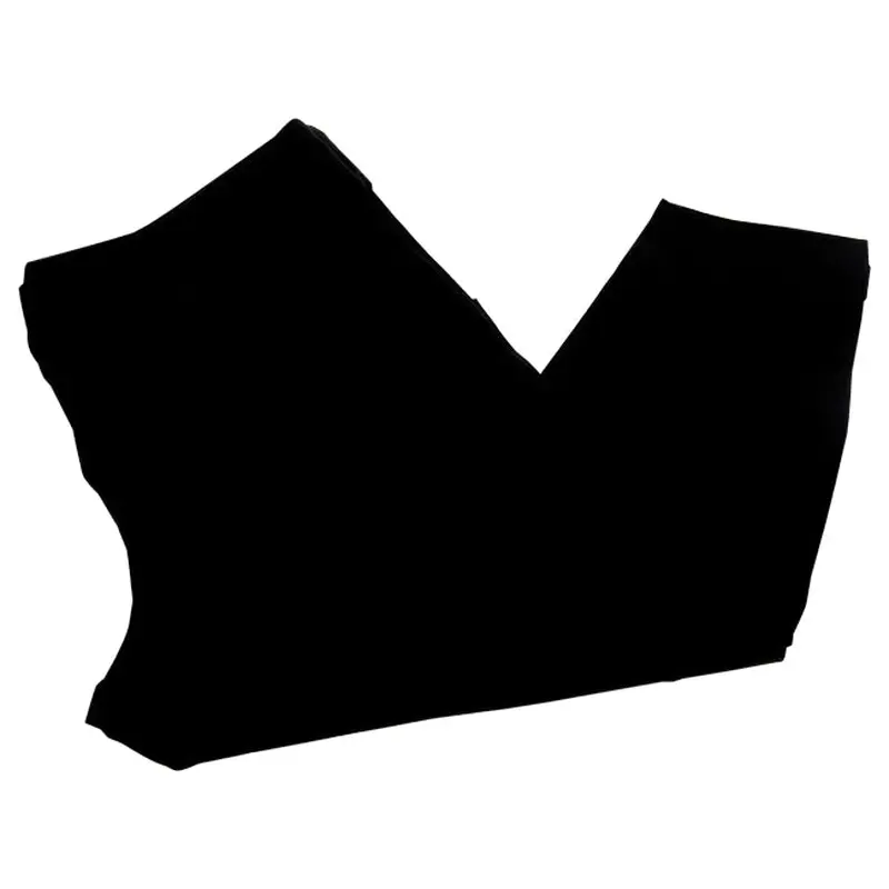 Cariloha Bamboo Pieced Athletic Cropped Legging - Black by Cariloha for Women - 1 Pc Legging (L)