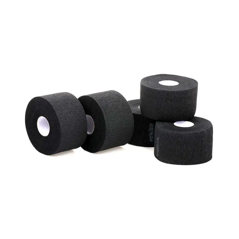 Neck Ruffles Strip Rolls Waterproof - Black 5 Rolls
