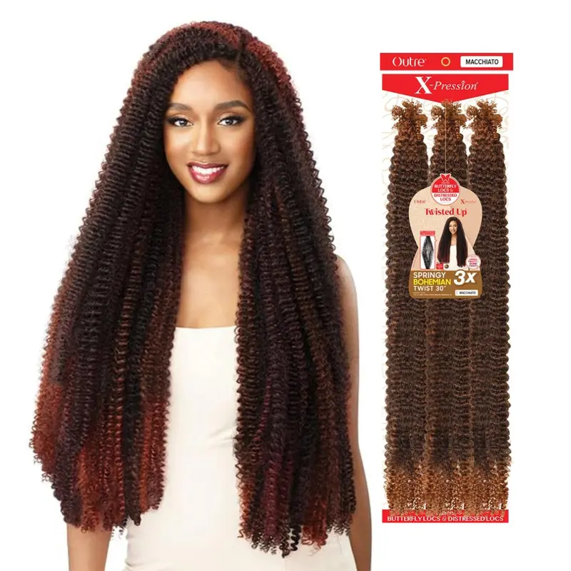 Outre Xpression Twisted Up 3X's Pack Springy Bohemian Twist - 30"