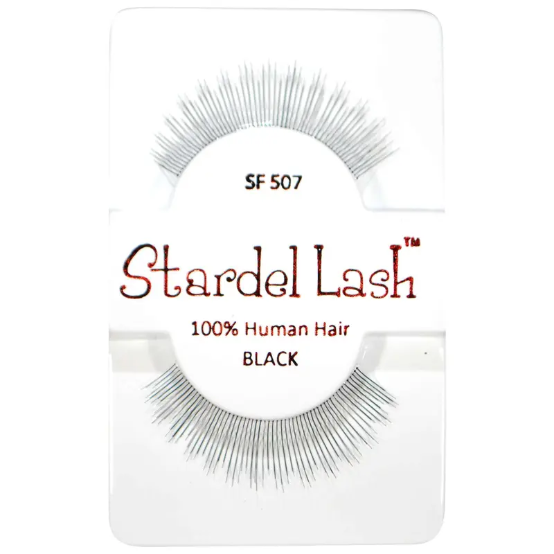 Stardel Lash 100% Human Hair Lashes - SF 507 Black