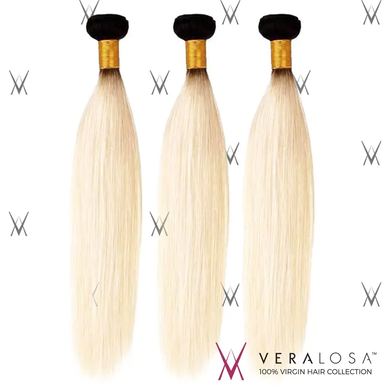 Vera Losa 8A Pre-Bleached - Straight #1B/613 - 3 Bundle Deals