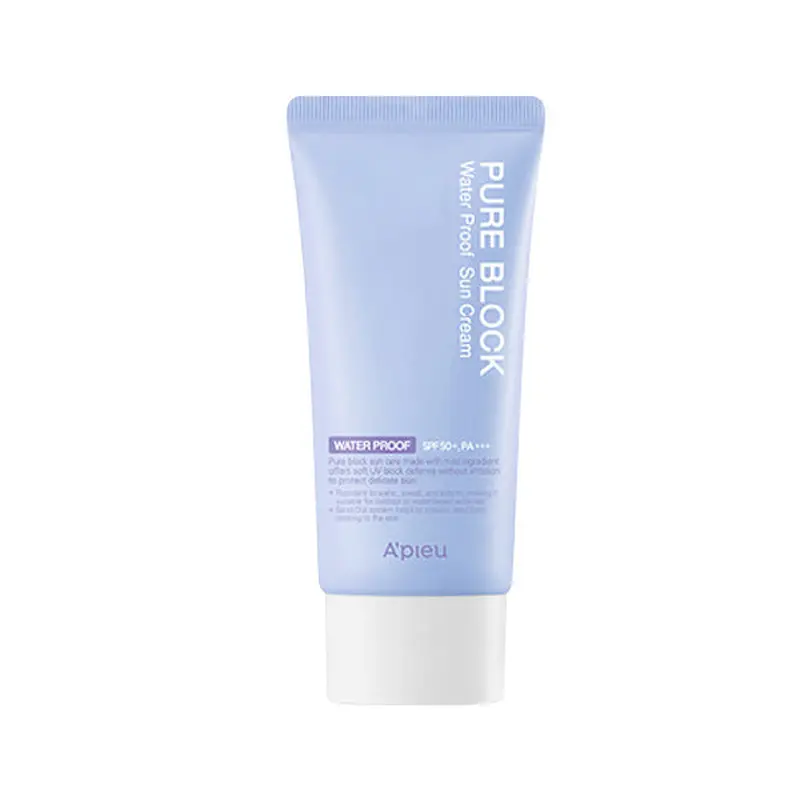 A'pieu Pure Block Natural Waterproof Sun Cream SPF50+ PA+++ 50ml