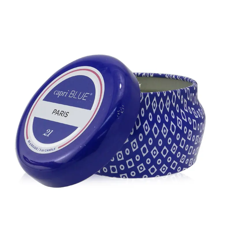 Capri Blue Blue Mini Tin Candle - Paris  85g/3oz