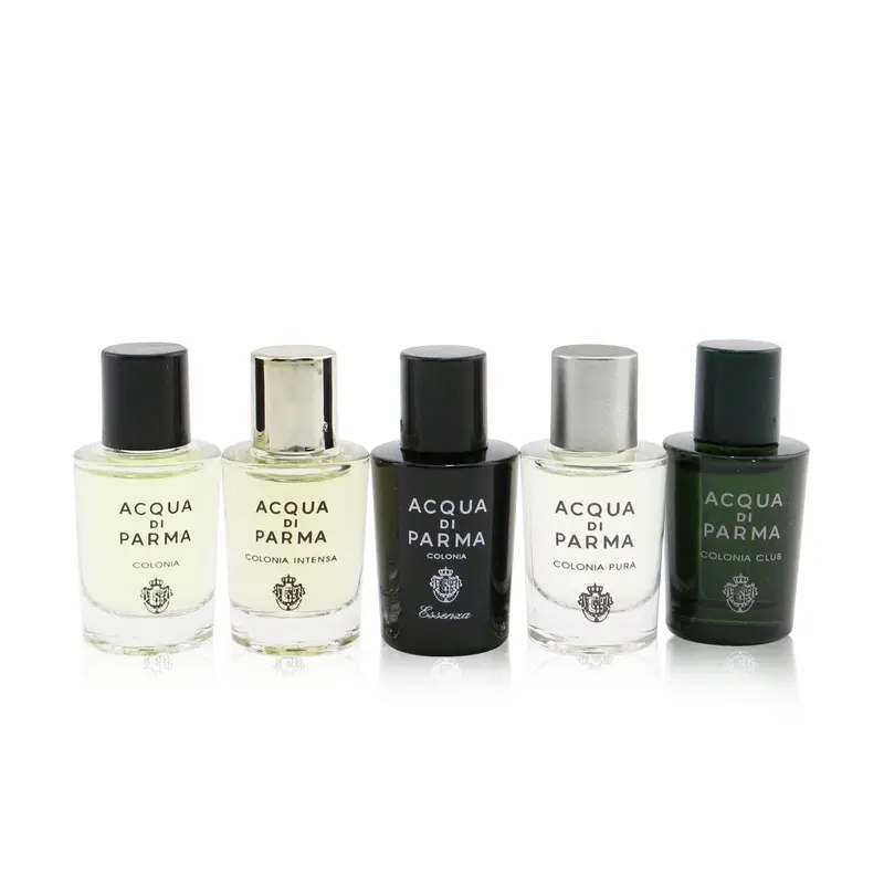 Acqua Di Parma Le Colonie Miniature Coffret: Colonia + Colonia Pura + Colonia Essenza + Colonia Club + Colonia Intensa  5pcs