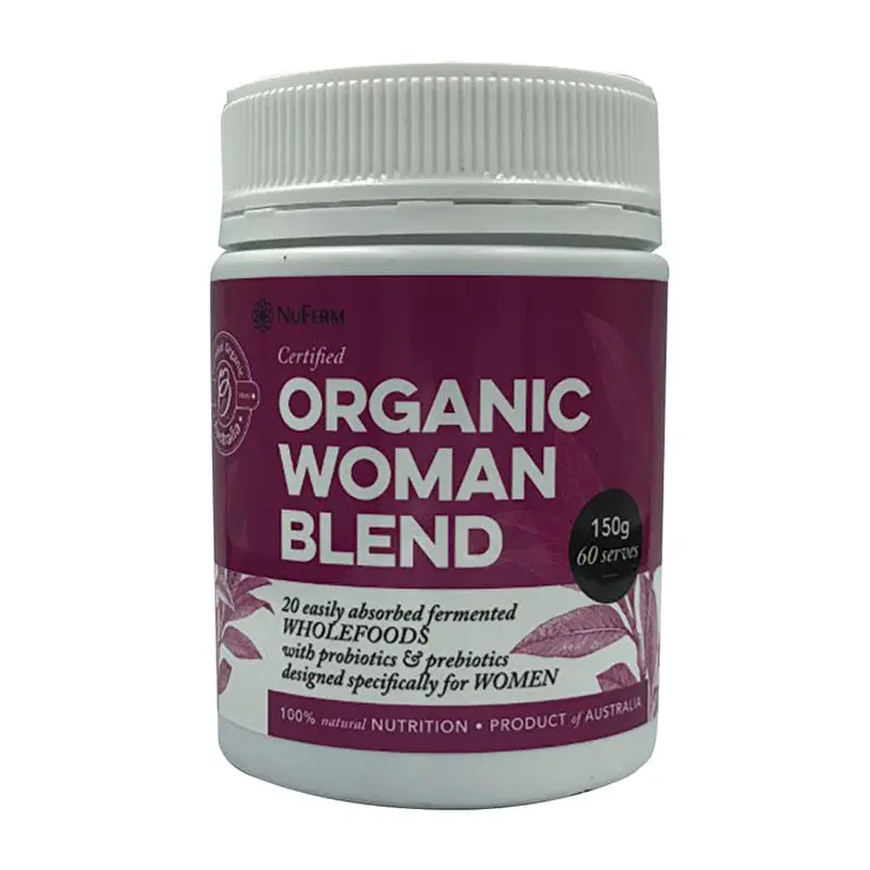 NuFerm Organic Woman Blend Powder 150g