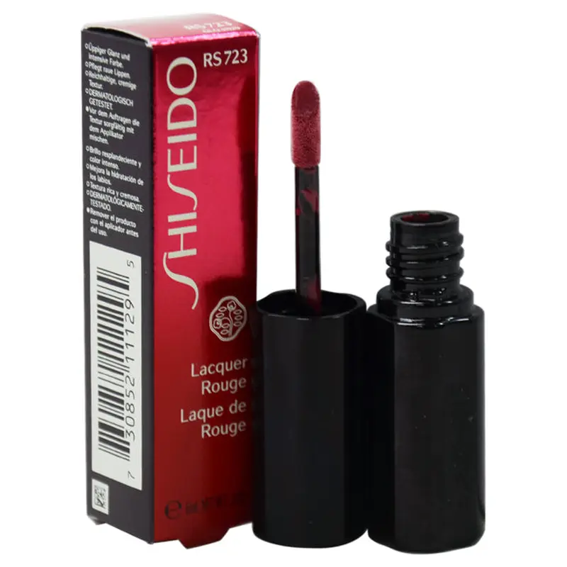 Shiseido Lacquer Rouge - # RS723 Hellebore by Shiseido for Women - 0.2 oz Lip Gloss