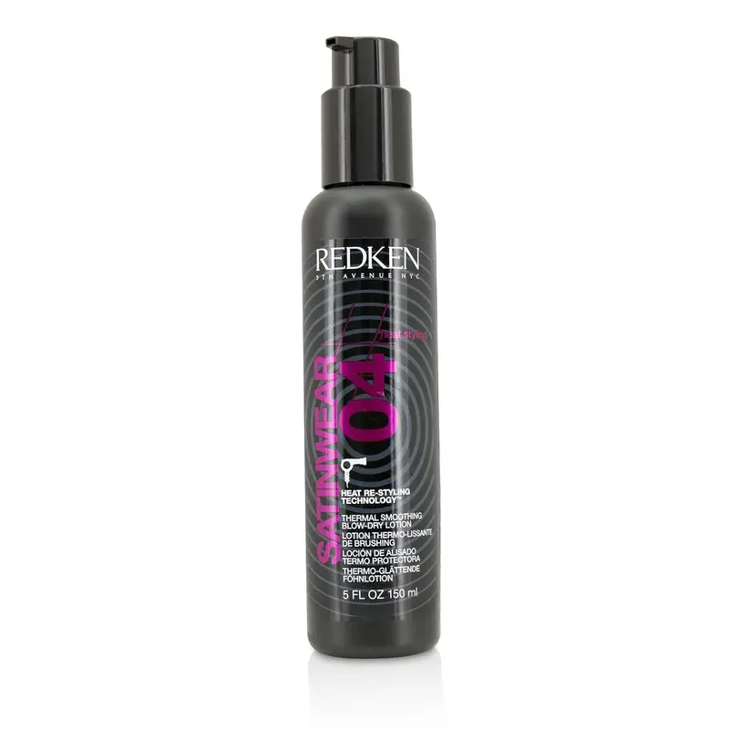 Redken Heat Styling SatinWear 04 Thermal Smoothing Blow-Dry Lotion  150ml/5oz