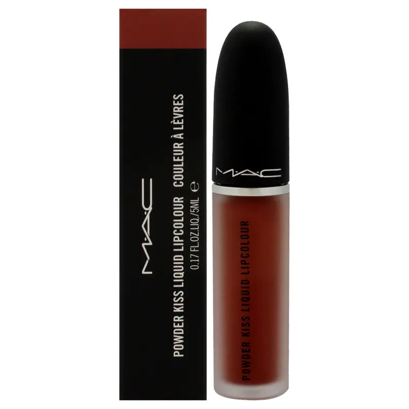 MAC Powder Kiss Liquid Lipcolor - 979 Impulsive by MAC for Women - 0.17 oz Lipstick