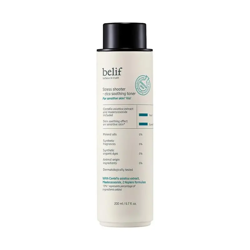belif Stress Shooter Cica Soothing Toner 200ml