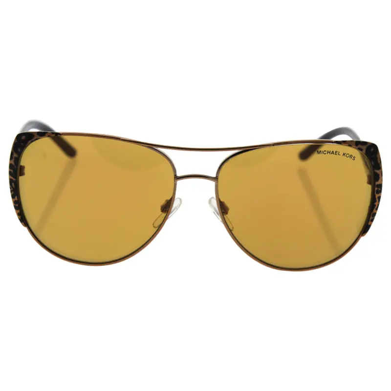 Michael Kors Michael Kors MK 1005 10925N Sadie I - Copper Black Leopard/Black/Orange Flash by Michael Kors for Women - 59-15-135 mm Sunglasses