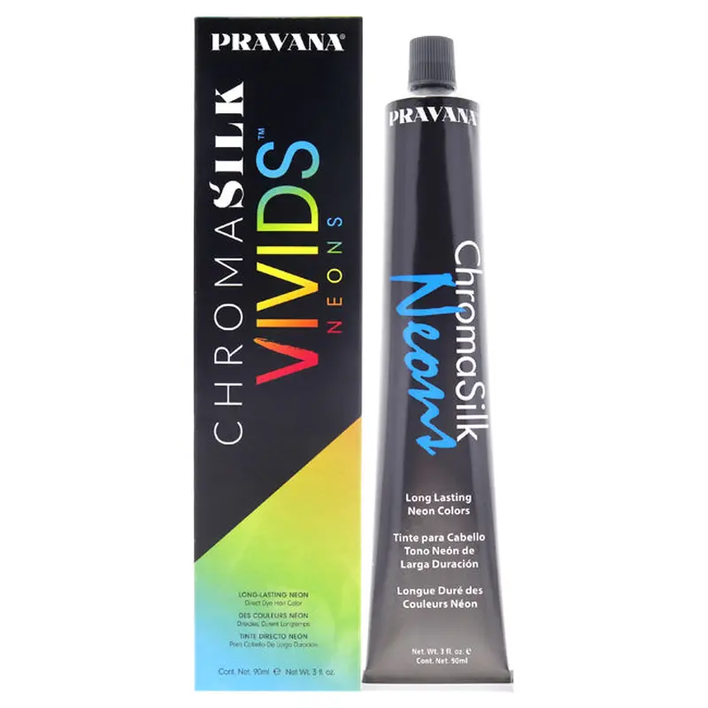 Pravana ChromaSilk Vivids - Neon Orange by Pravana for Unisex - 3 oz Hair Color