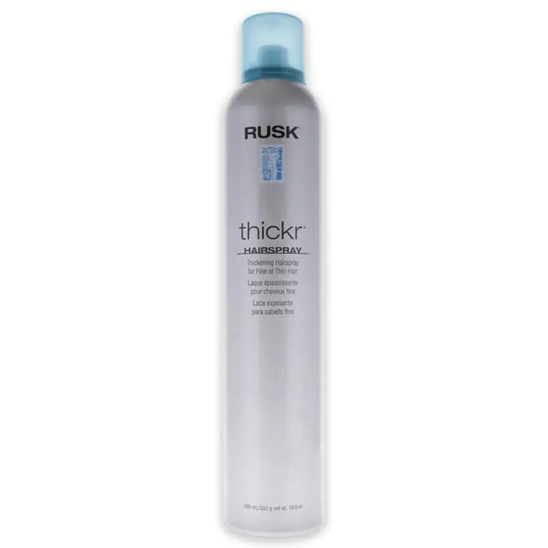 Rusk Thickr Thickening Hairspray by Rusk for Unisex - 10.6 oz Hair Spray