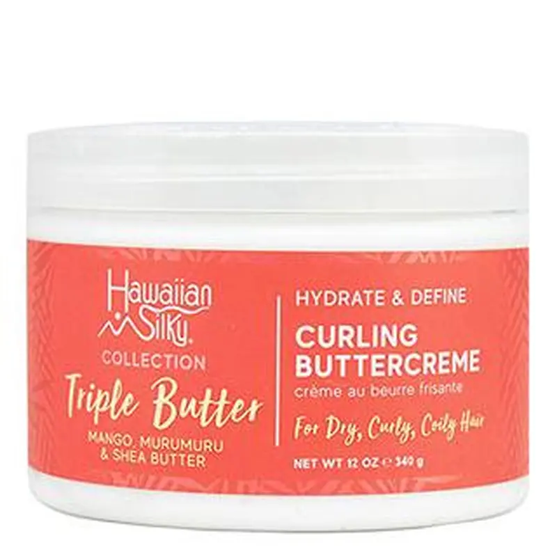 Hawaiian Silky Triple Butter Hydrate & Define Curling Butter Creme