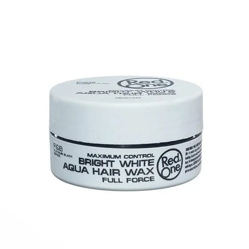 Red One Aqua Hair Wax - Bright White