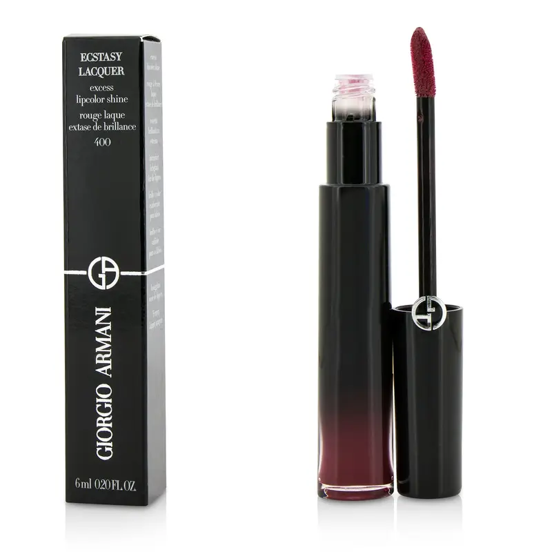 Giorgio Armani Ecstasy Lacquer Excess Lipcolor Shine - #400 Four Hundred  6ml/0.2oz