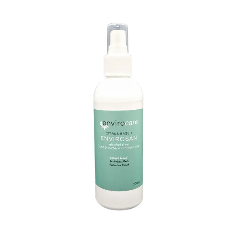 Envirocare EnviroCare Citrus Based Envirosan Hand & Surface Sanitiser Mist 200ml