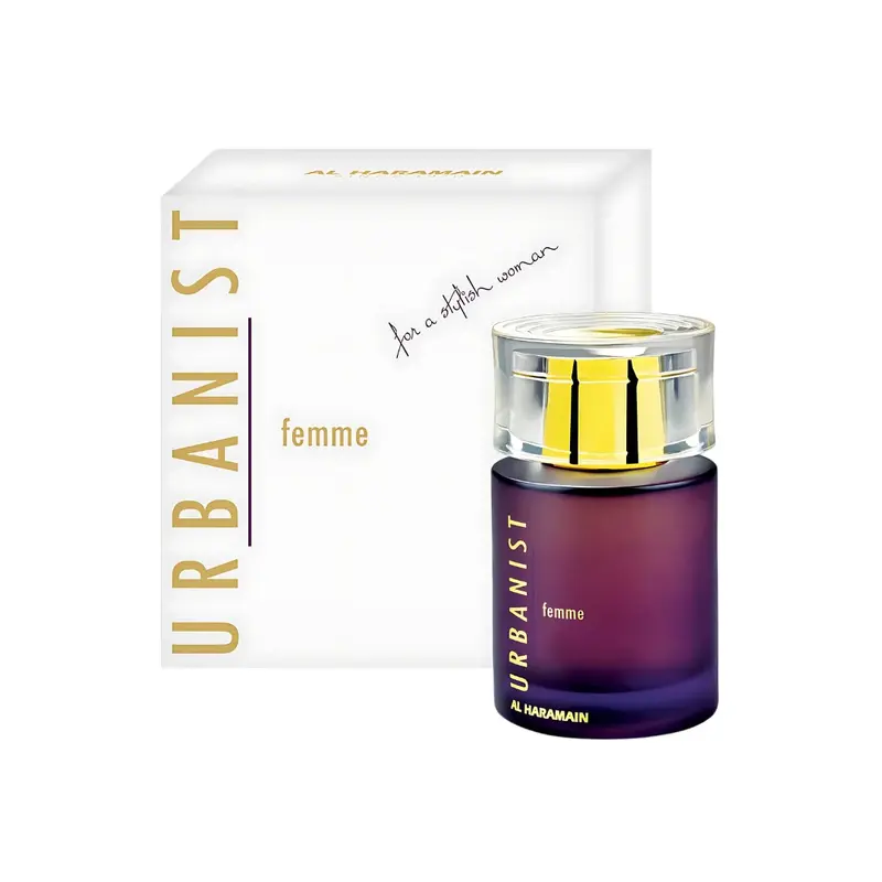 Al Haramain Urbanist Femme Eau de Parfum  3.3 oz | Modern Fruity Floral Perfume for Women