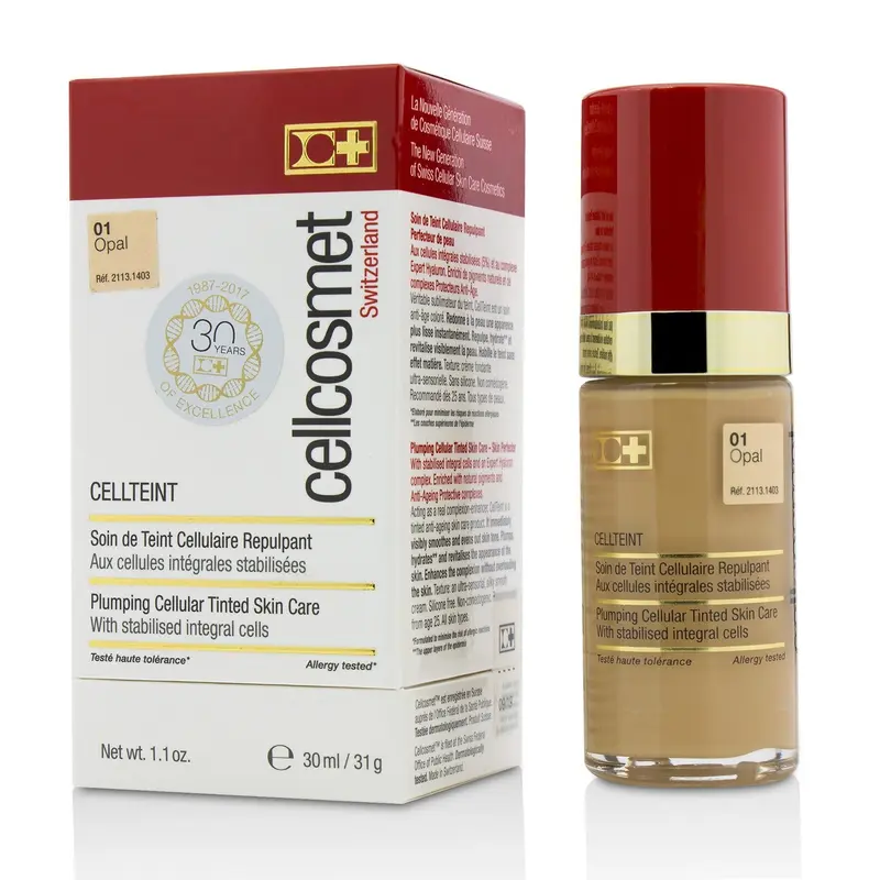 Cellcosmet & Cellmen Cellcosmet CellTeint Plumping Cellular Tinted Skincare - #01 Opal  30ml/1.1oz