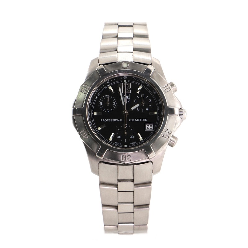 2000 Exclusive Chronograph Quartz        Stainless Watch Steel