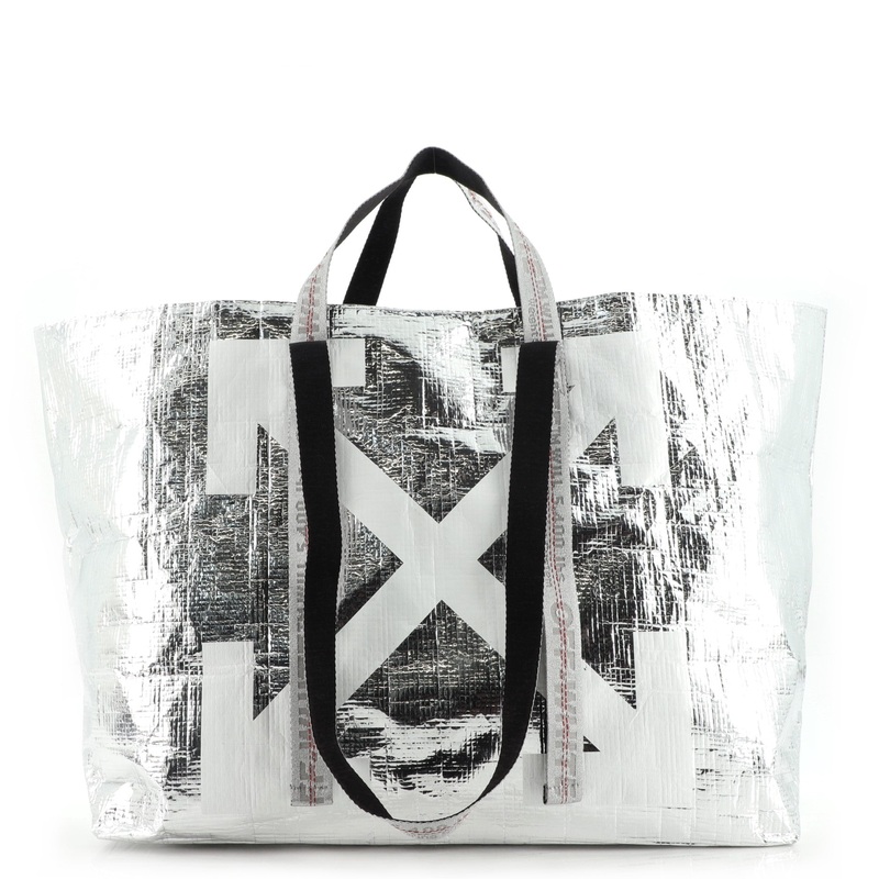 Arrows Tote Metallic PVC