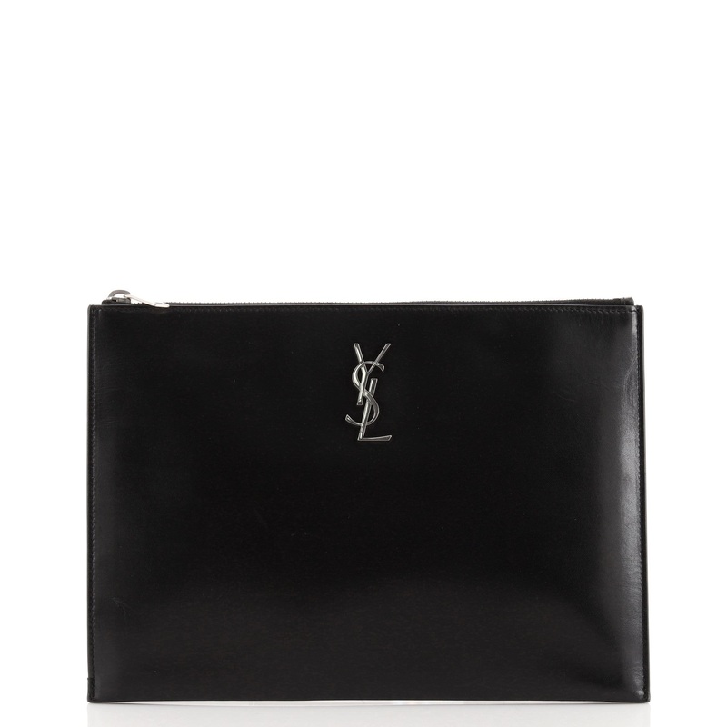 Classic Monogram Zip Pouch Leather Small S744816666170