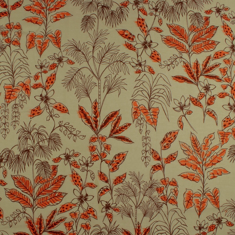 Printed Cotton Voile - ALICE - 004 - Sand