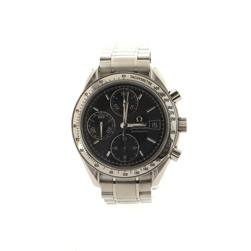 Speedmaster Date Chronograph Automatic Watch Stainless Steel 37 S744816604985