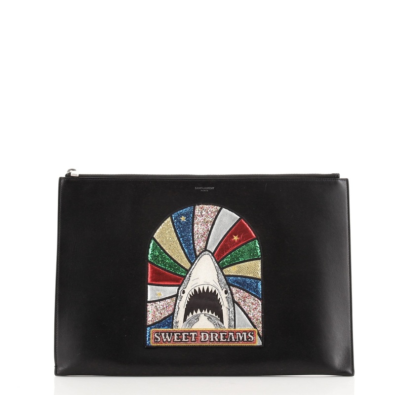 Sweet Dreams Zip Pouch Leather S744816679114